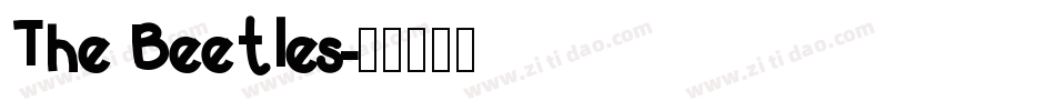 The Beetles字体转换